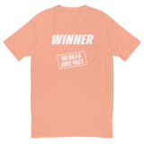 Winner White Tee