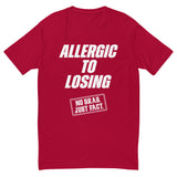 Allergic To Losing White Tee