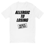 Allergic To Losing Black Tee