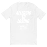 Allergic To Losing White Tee