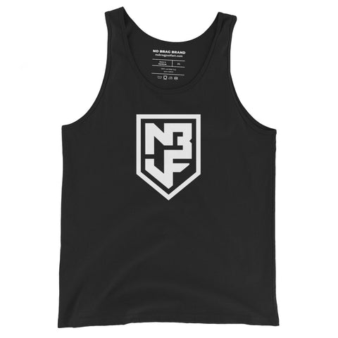 NBJF White Logo Tank Top