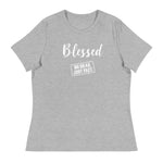 Women's Blessed White Tee