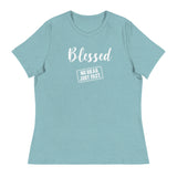 Women's Blessed White Tee