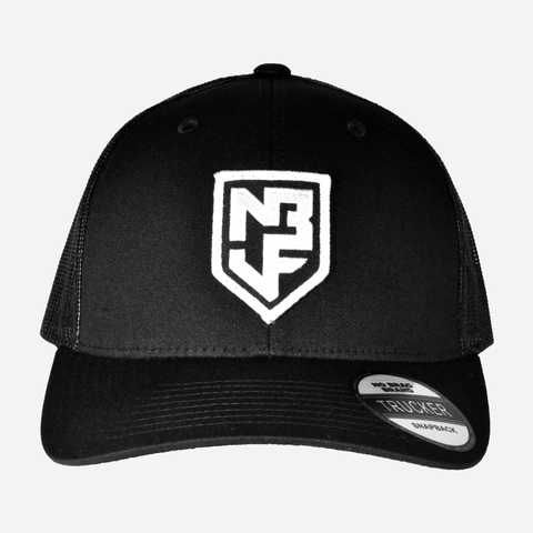 NBJF Logo Patch Trucker Hat